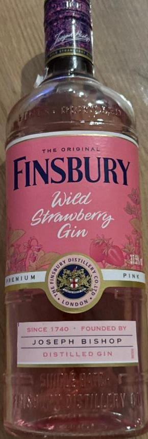 Фото - Gin wild strauberry Finsbury