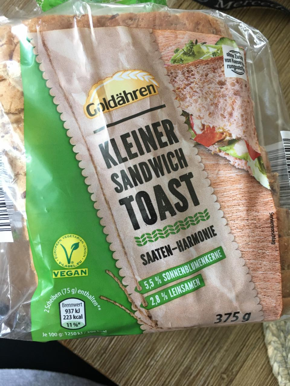 Фото - Kleiner sandwich toast saaten-harmonie Goldähren