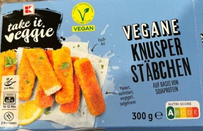 Фото - Vegane knusper stäbchen K-take it veggie