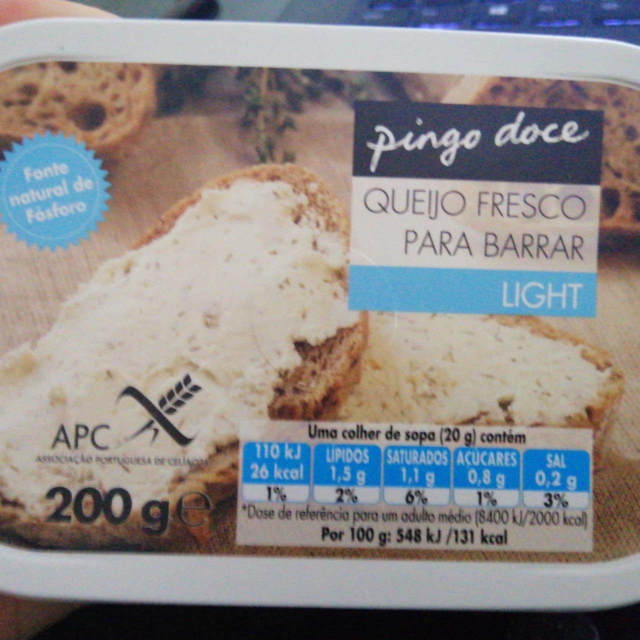 Фото - Queijo Fresco para Barrar Light Pingo Doce