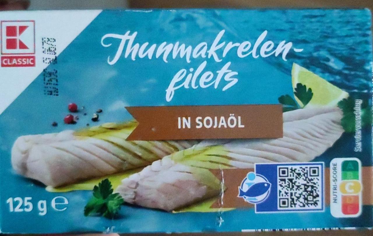 Фото - Thunmakrelen filets in sojaol K-Classic