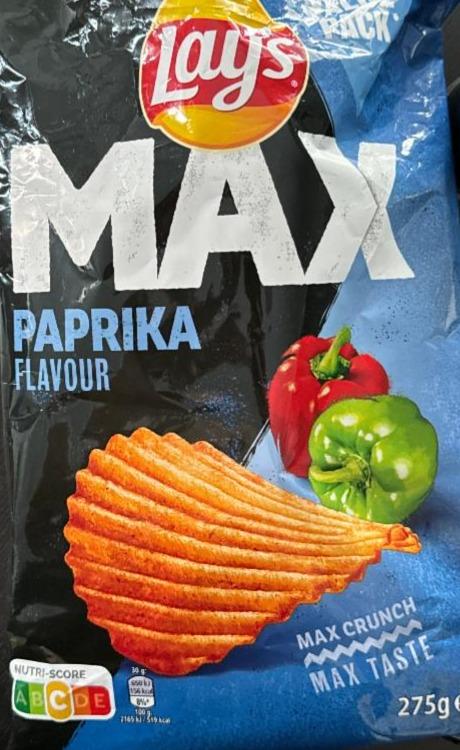 Фото - Chips max flavour paprika Lay's