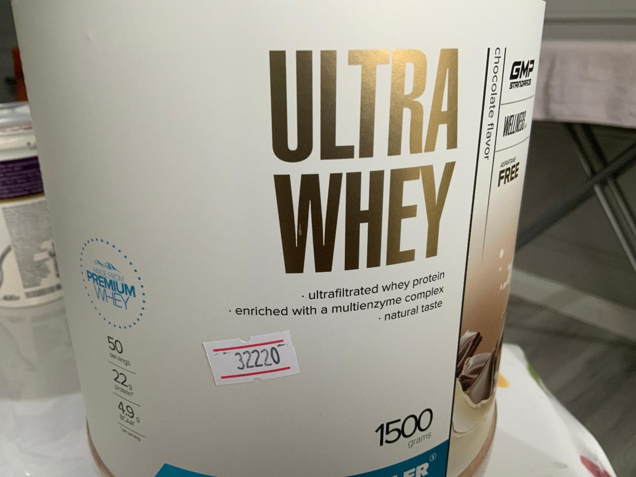 Фото - Ultra whey chocolate flavor Maxler