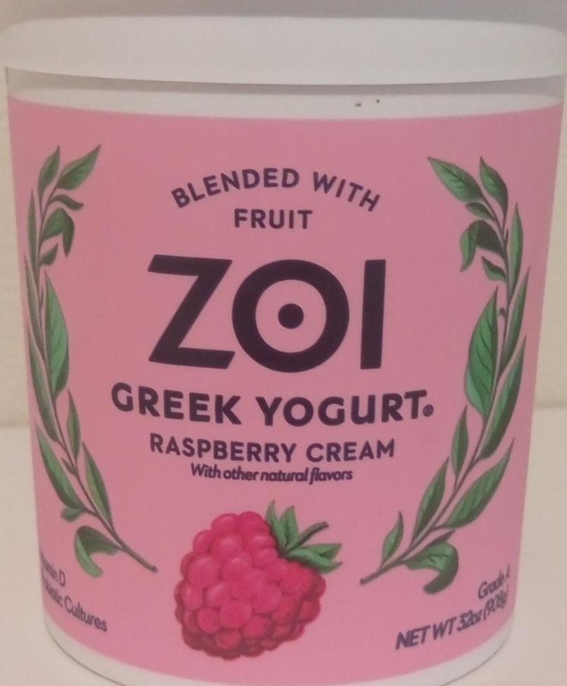 Фото - Greek yogurt raspberry cream ZOI