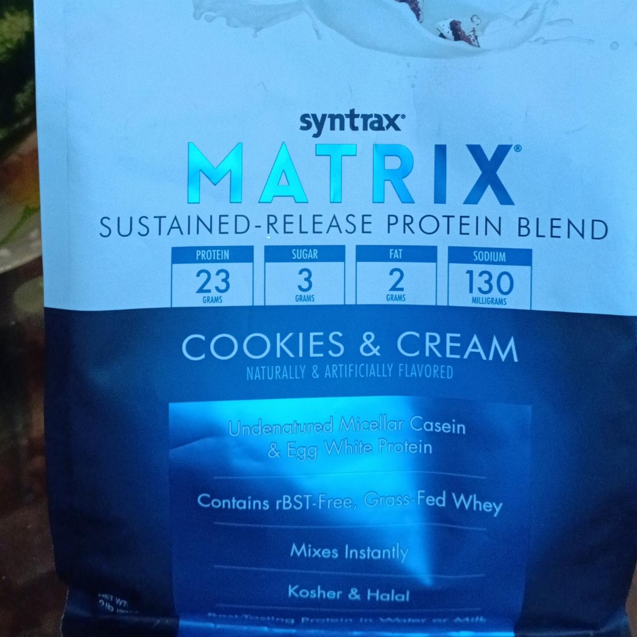 Фото - Протеин Syntax Cookies & Cream MATRIX