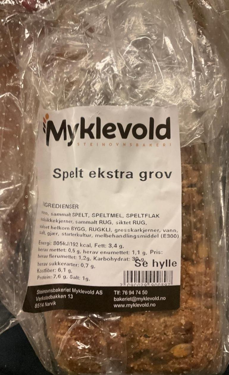 Фото - Spelt ekstra grov Myklevold