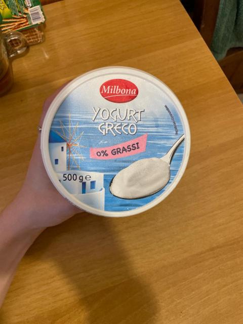 Фото - Greek yogurt 0% Milbona