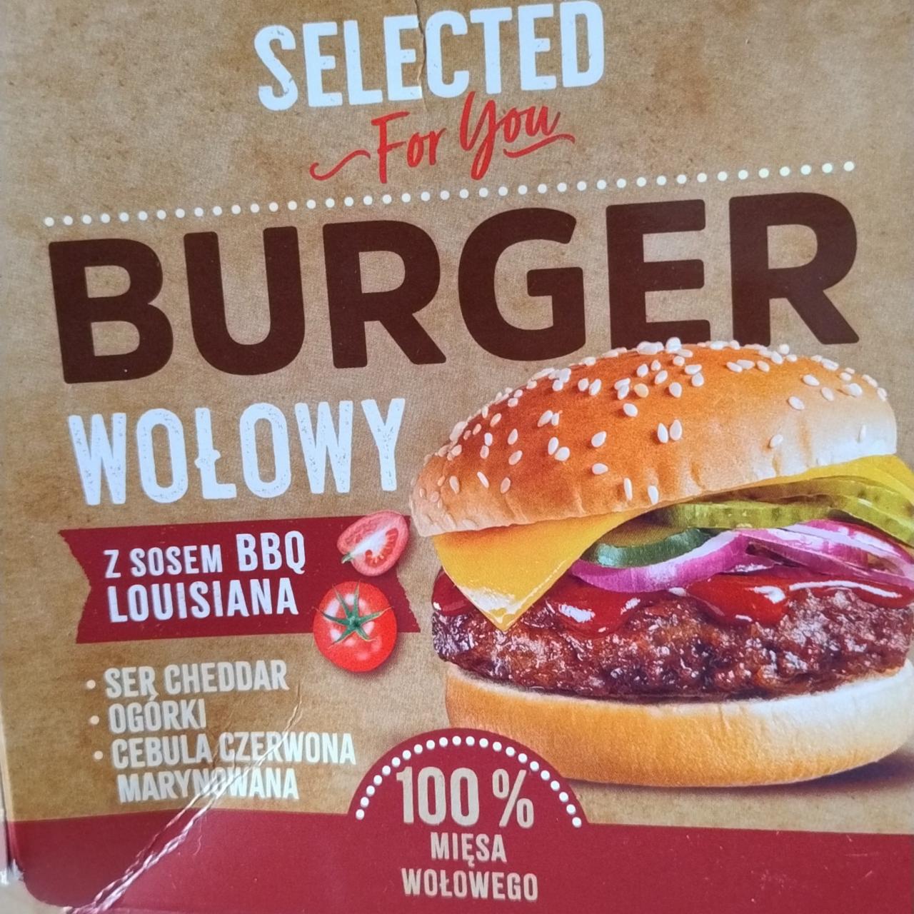 Фото - Burger wołowy z sosem bbq louisiana Selected For You