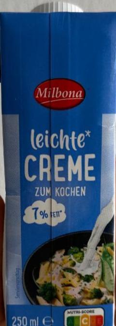 Фото - Leichte Creme zum Kochen 7% Milbona