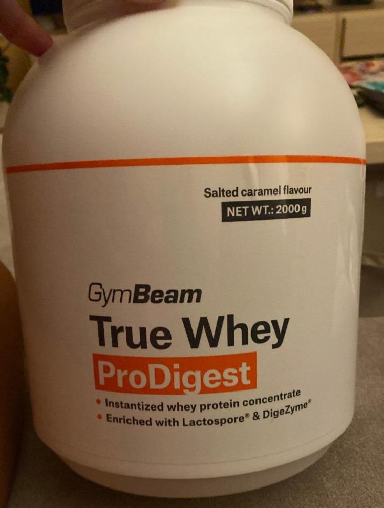 Фото - True whey prodigest salted caramel flavour GumBeam