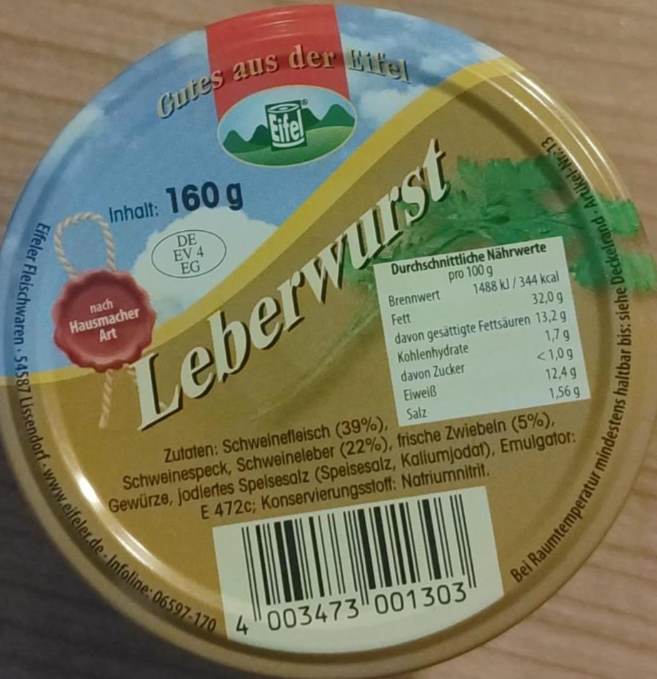 Фото - Leberwurst Gutes aus der Eifel