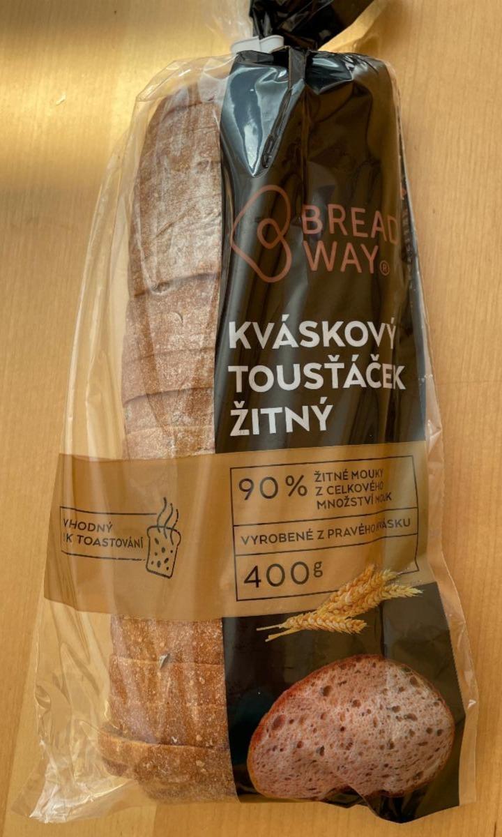 Фото - Kváskový tousťáček žitný Breadway