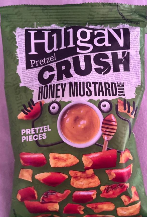 Фото - Pretzel crush honey mustard sauce pretzel pieces Huligan