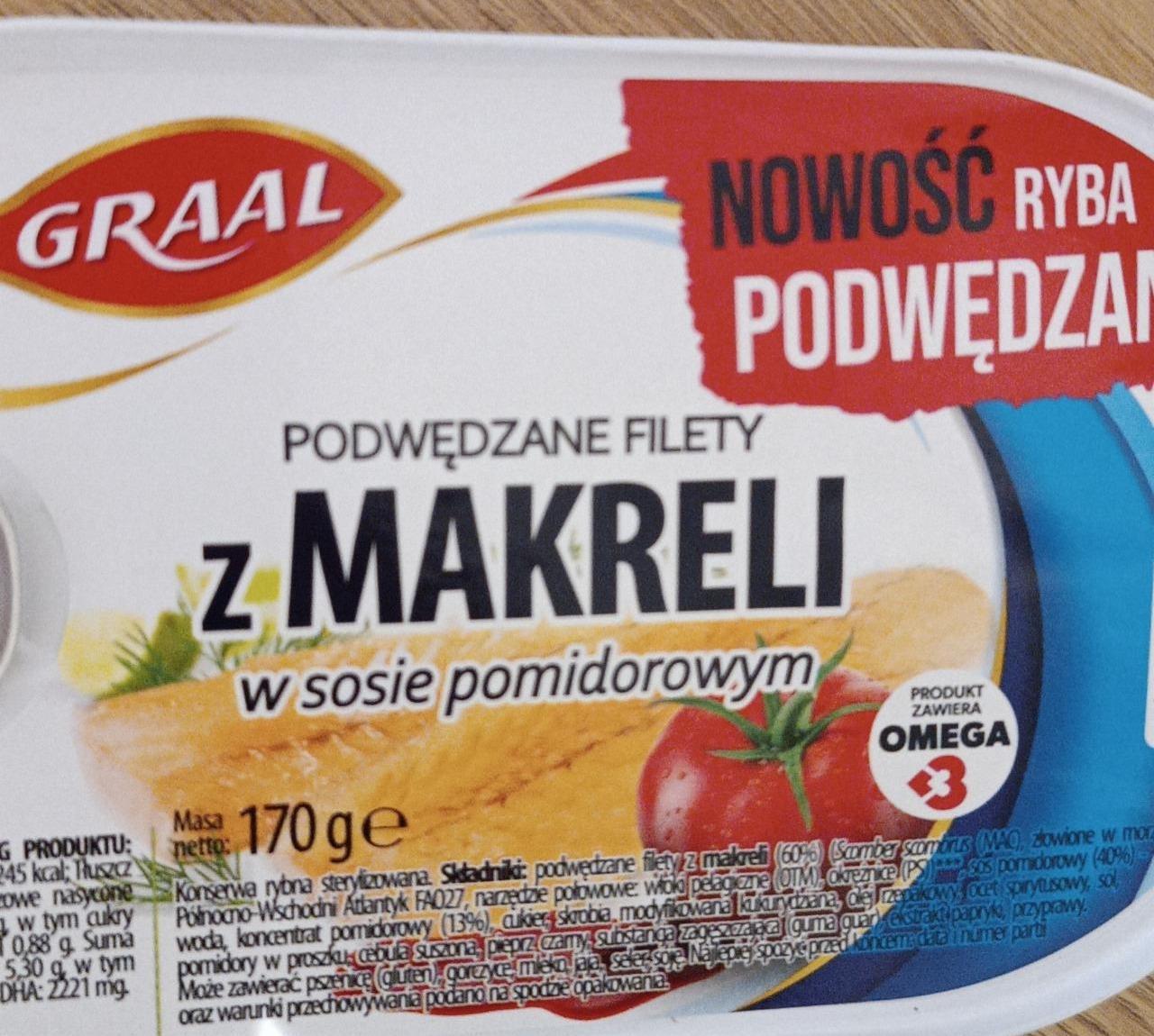 Фото - Powędzane filetyz makreli w sosie pomidorowym Graal