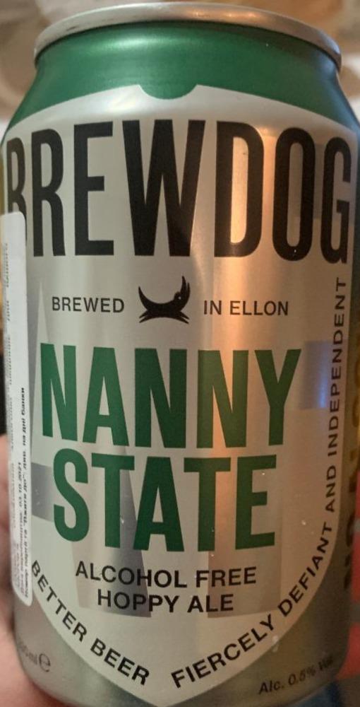 Фото - Пиво безалкогольное Nanny State Hoppy Ale Brewdog