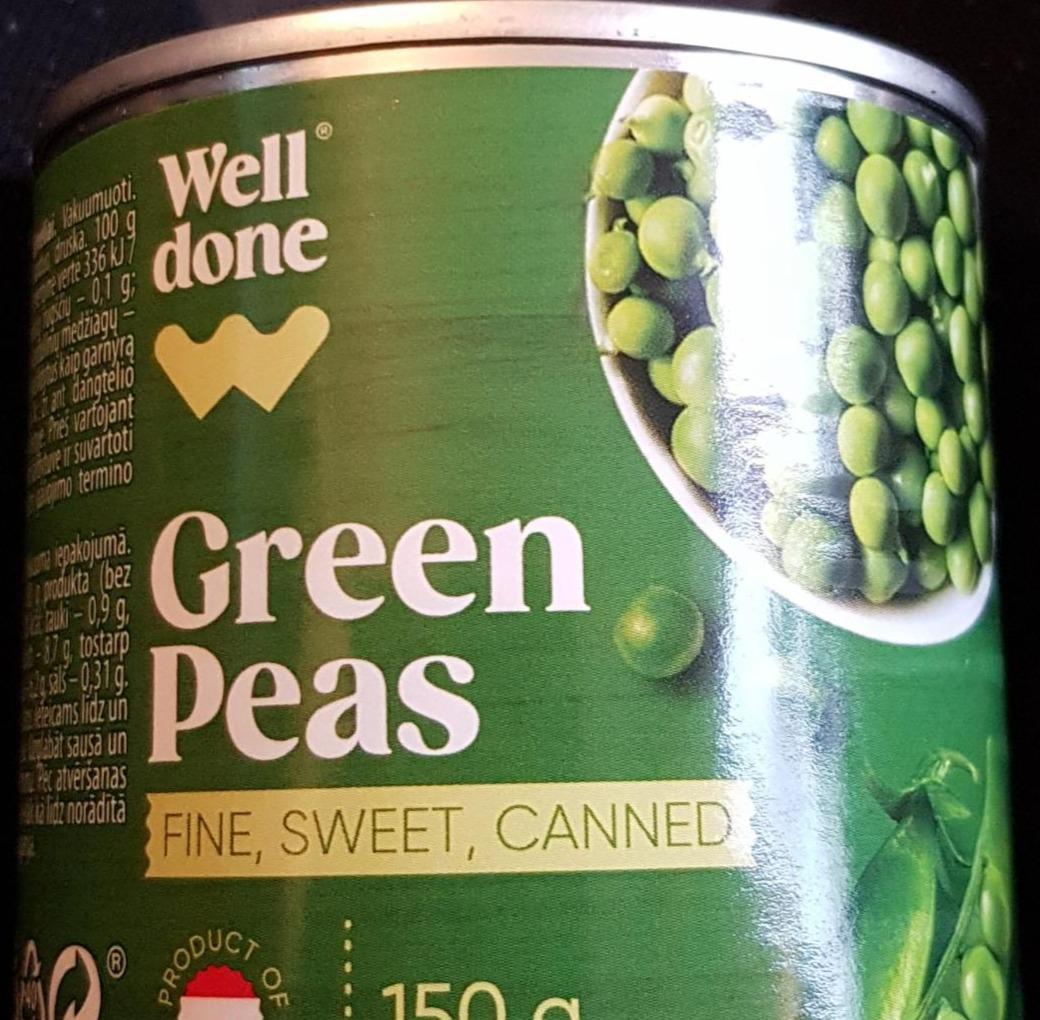 Фото - Green peas Well done