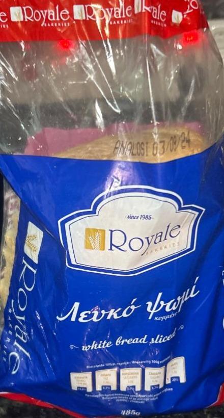 Фото - Bread white sliced Royale