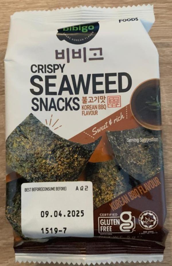 Фото - Crispy Seaweed Snacks Bibigo Foods