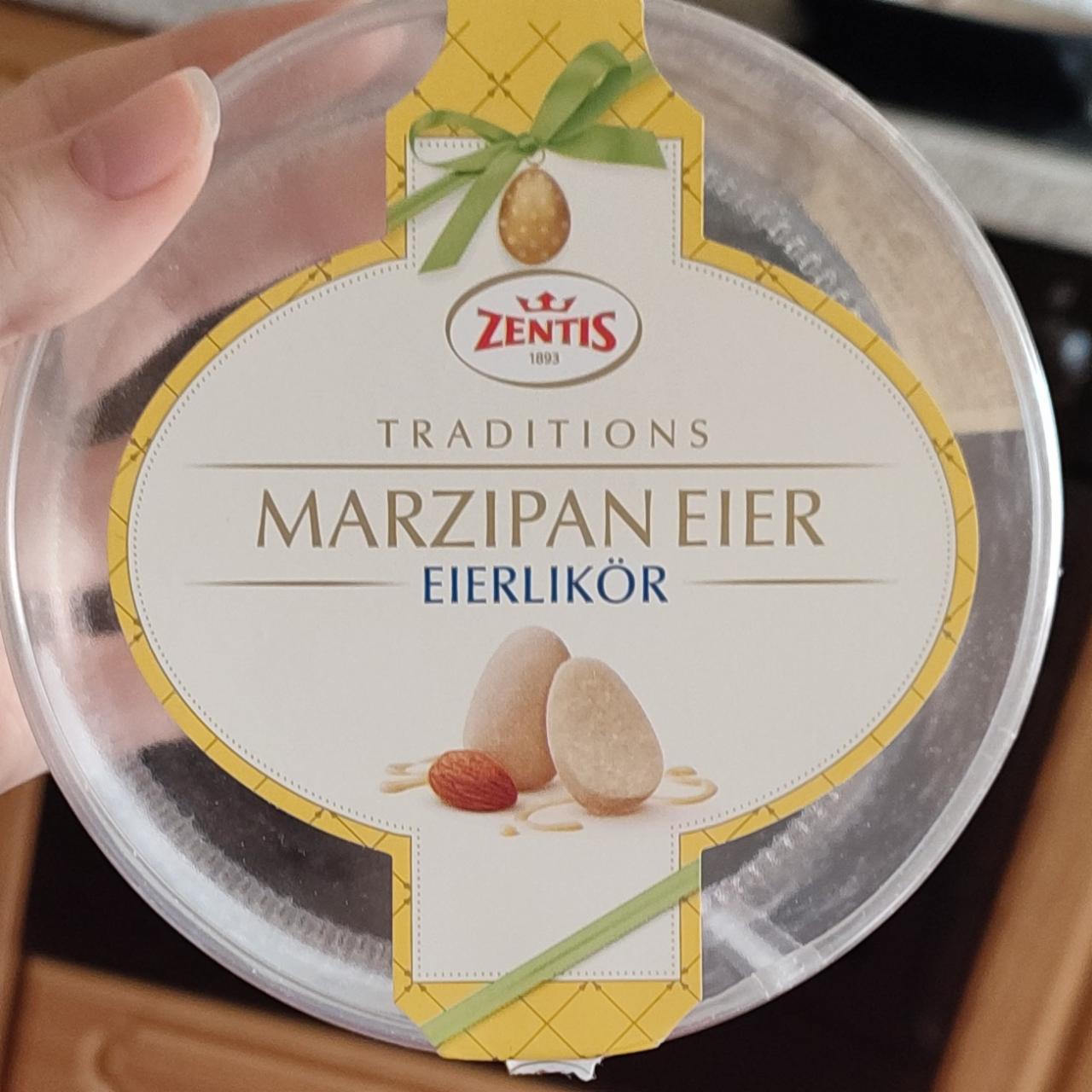 Фото - Марципан Marzipan Eier Eierlikör Zentis