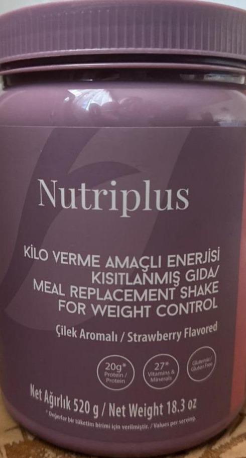 Фото - Kilo verme amaçlı enerjisi kısıtlanmış gıda strawberry flavored Nutriplus