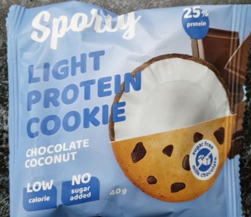 Фото - Печенье шоколад-кокос Light Protein Cookie Sporty