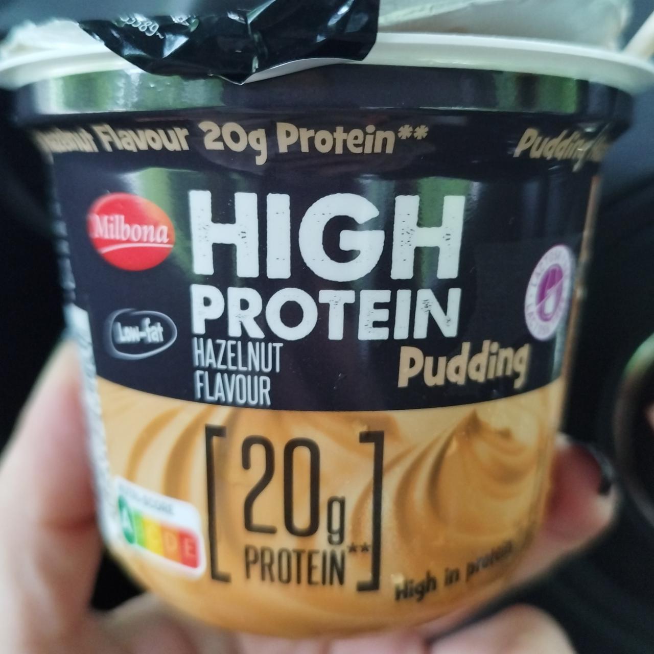 Фото - High protein pudding hazelnut flavour Milbona