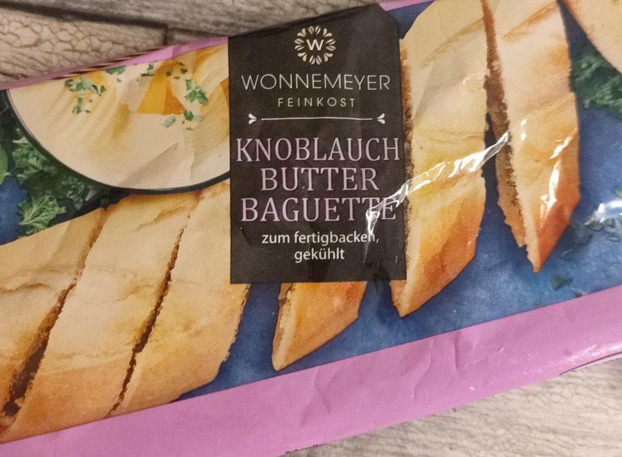 Фото - Knoblauch butter baguette Wonnemeyer feinkost