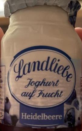 Фото - Joghurt auf Frucht heidelbeere Landliebe