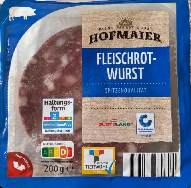 Фото - Fleischrot-wurst Hofmaier