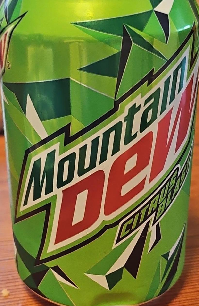 Фото - Drink is highly carbonated citrus blast Mountain Dew