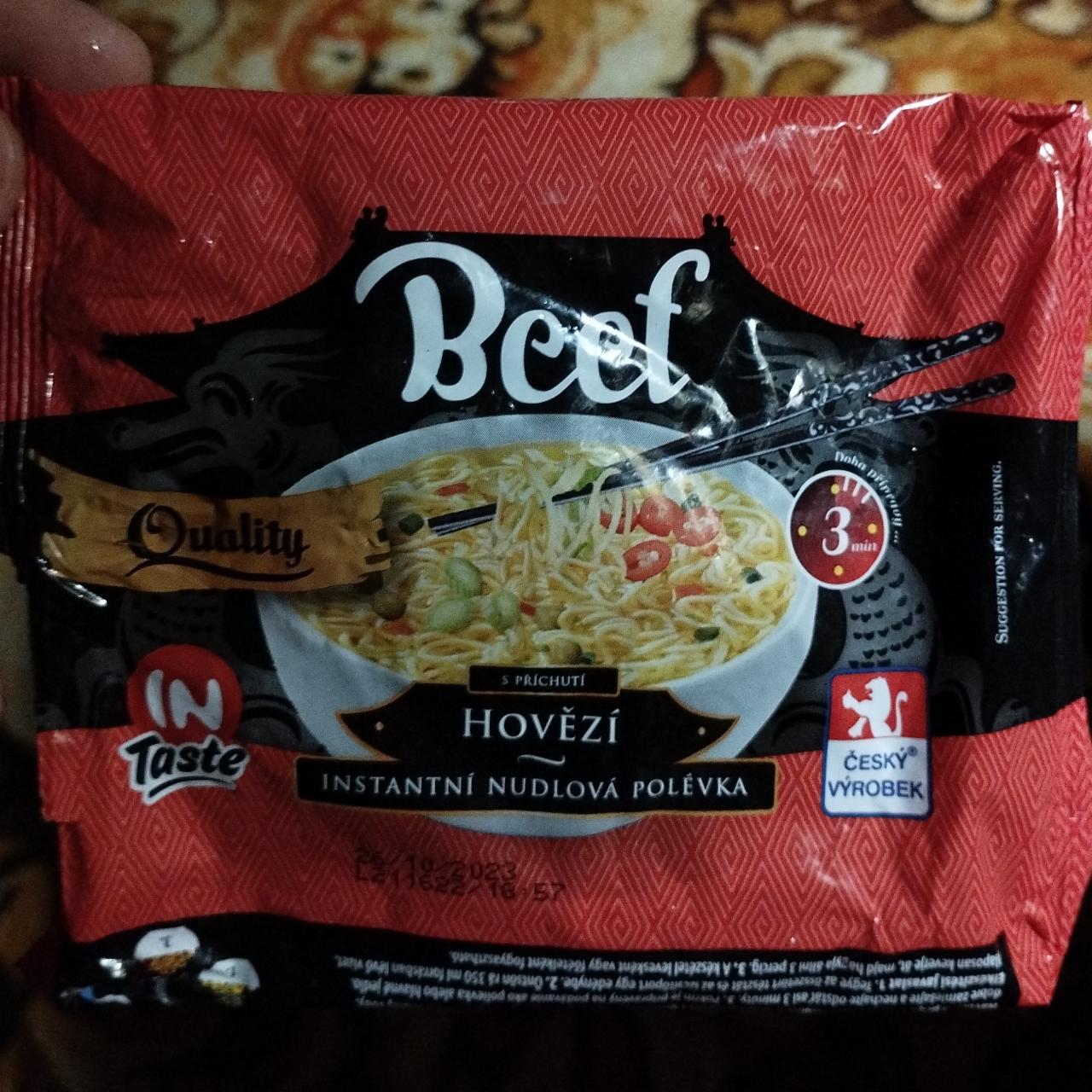 Фото - Чешская мивина Beef Quality InTaste