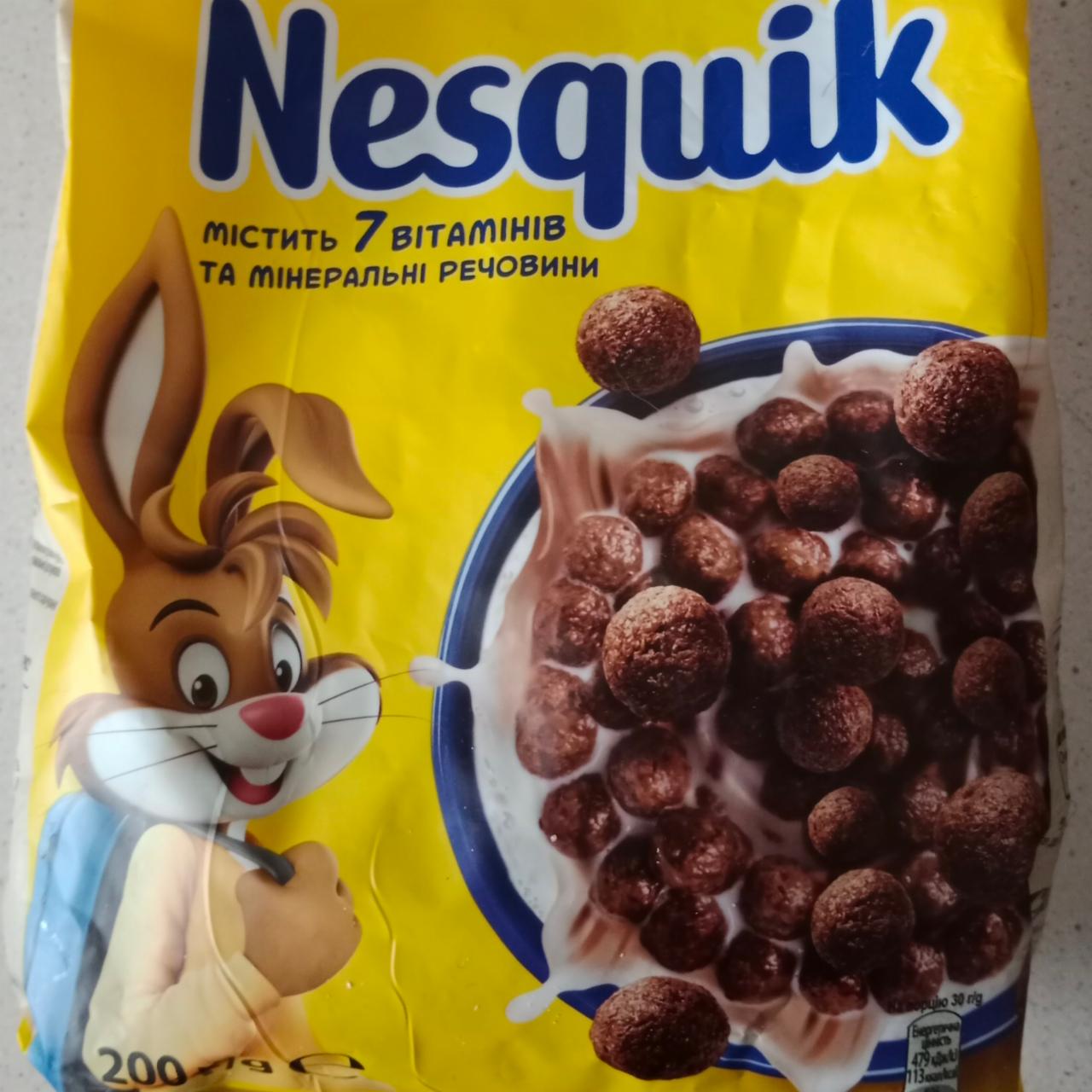 Фото - Готовый сухой завтрак с витаминами и минеральными веществами Nesquik