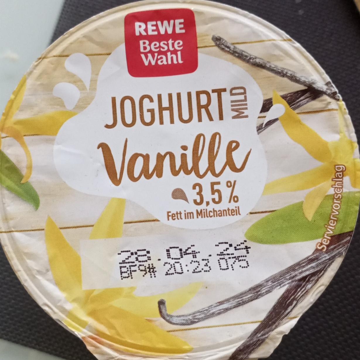 Фото - Joghurt mild vanille 3.5% fett Rewe Beste Wahl