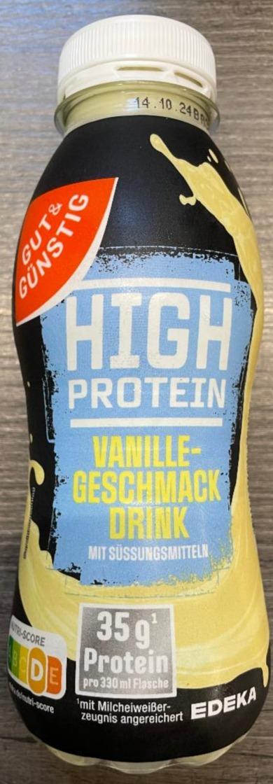 Фото - High protein vanille-geschmack drink Gut&Günstig