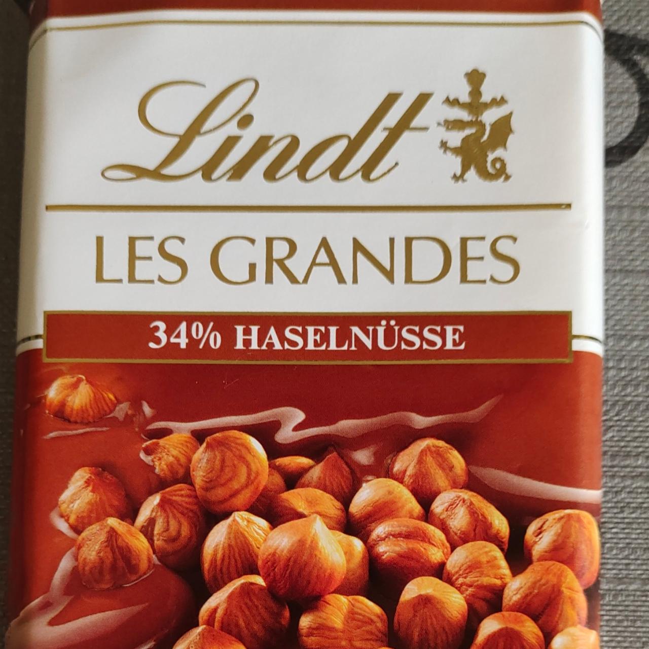 Фото - Шоколад с цельным фундуком Les grandes Lindt