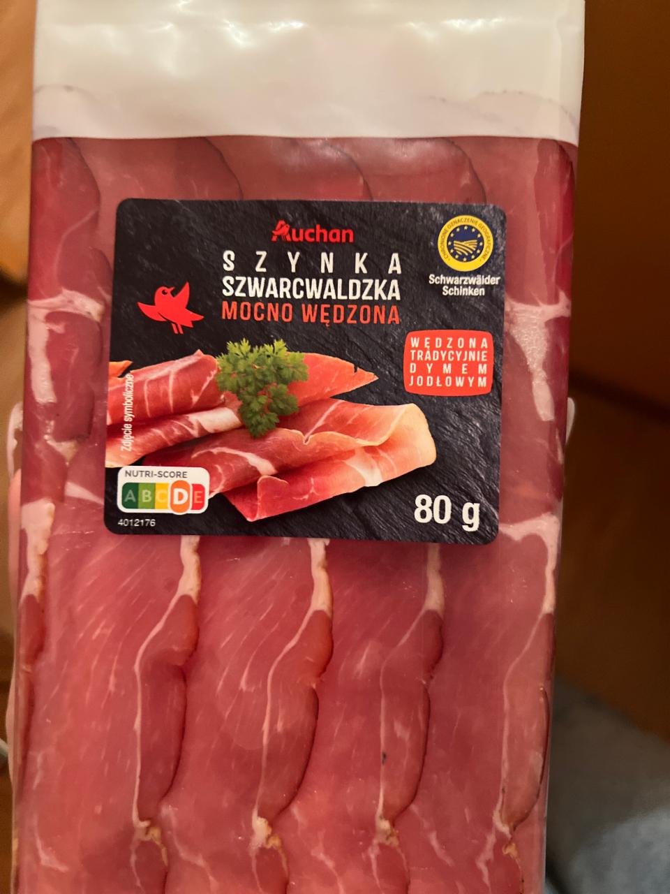 Фото - Szynka szwarcwaldzka mocno wędzona Auchan