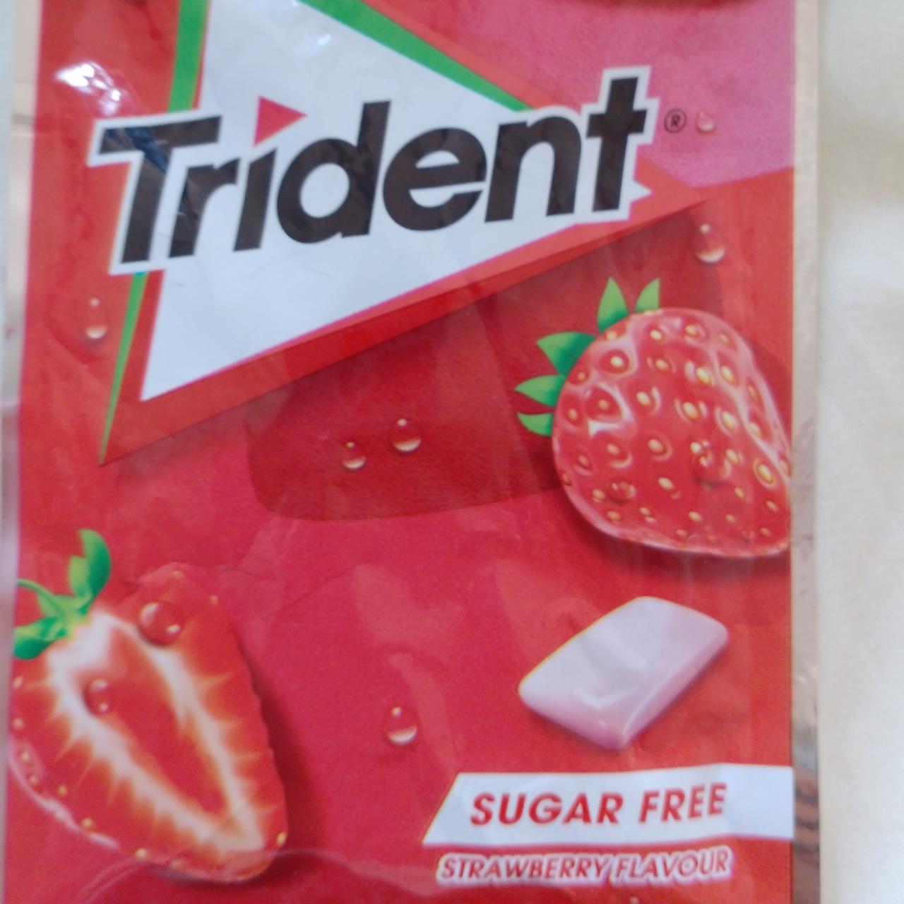 Фото - Chicles sabor fresa Trident