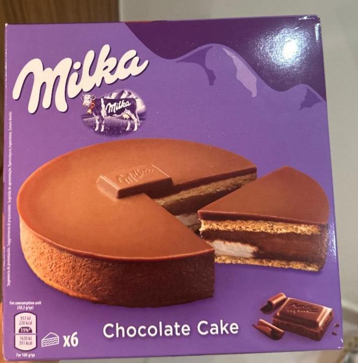 Фото - Chocolate cake Milka