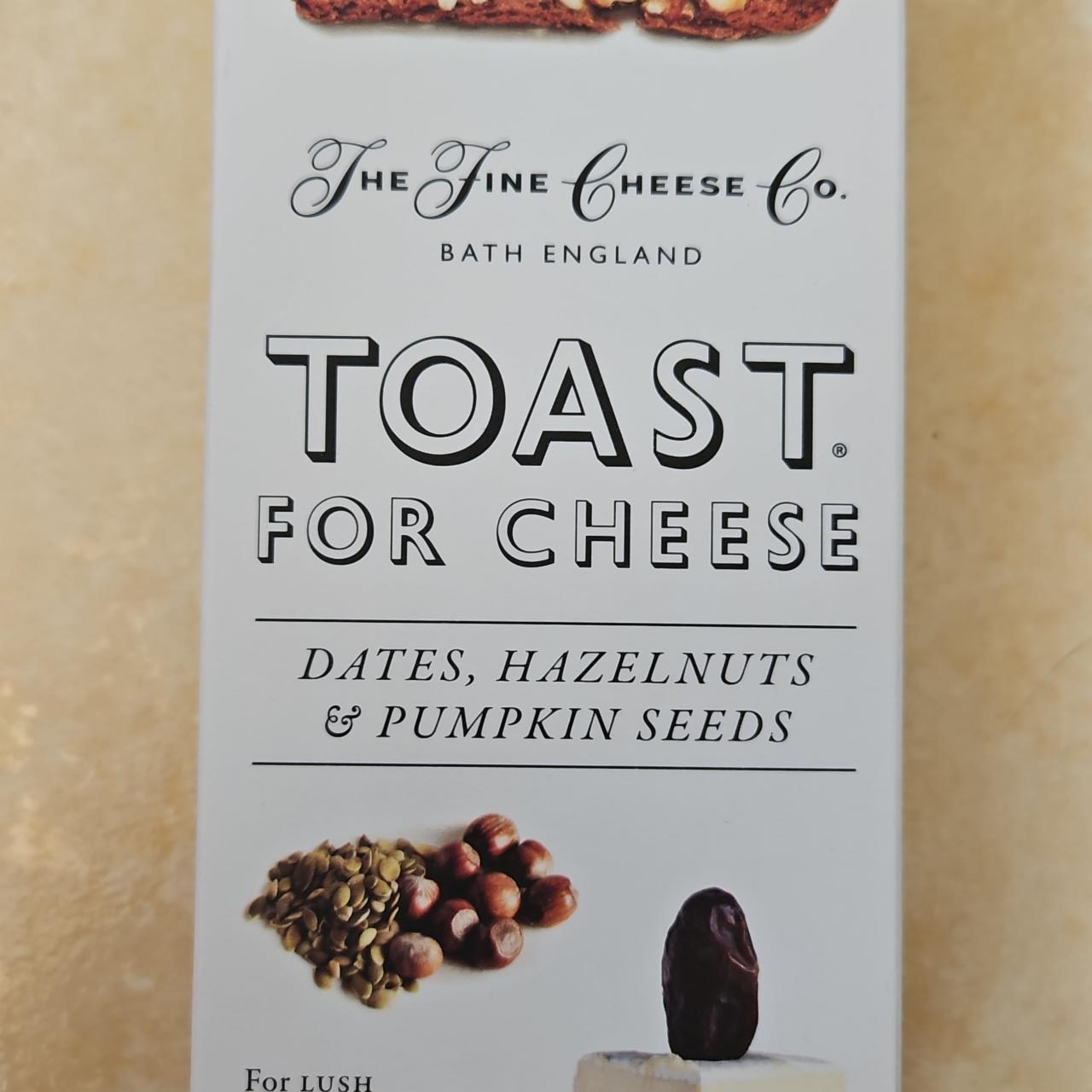 Фото - Dates, Hazelnut and Pumpkin Seeds Toast for Cheese The Fine Cheese Co