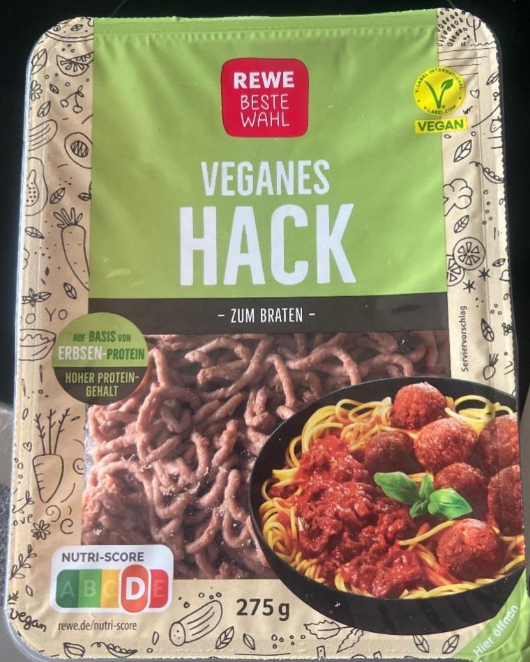 Фото - Veganes Hack zum braten Rewe Beste Wahl