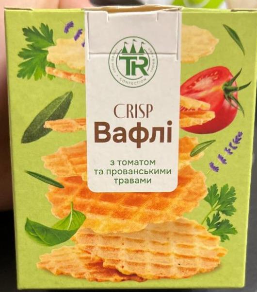 Фото - Вафли Crisp Трюфф Роял с томатом и прованскими травами TR