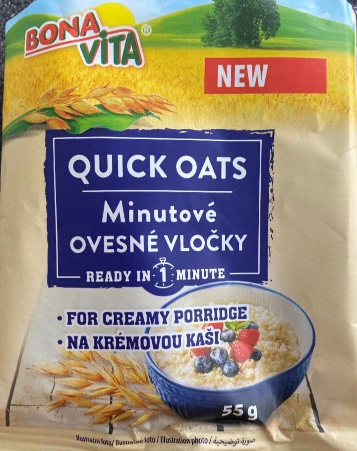 Фото - Quick oats minutové ovesné vločky Bonavita