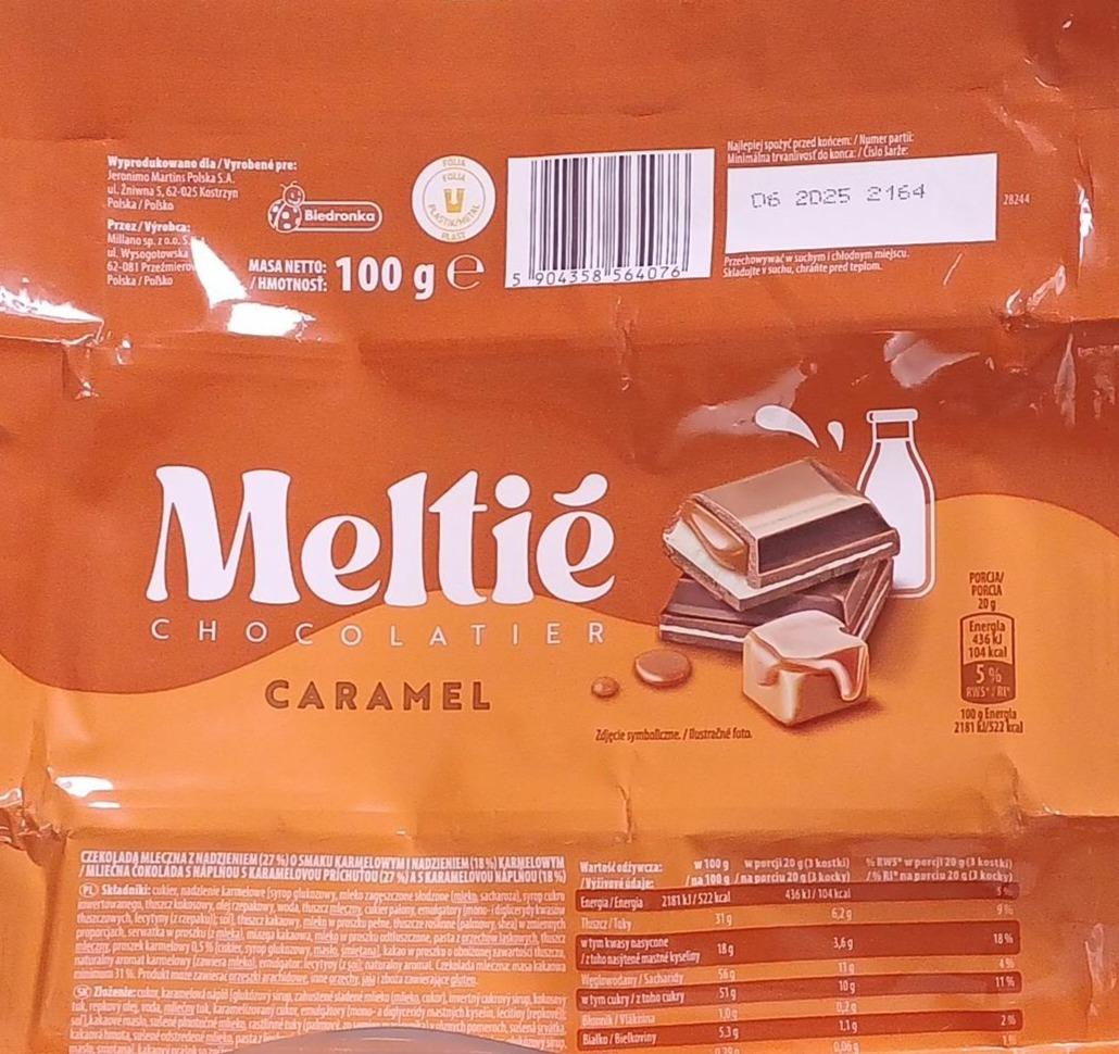 Фото - Chocolatier caramel Meltie