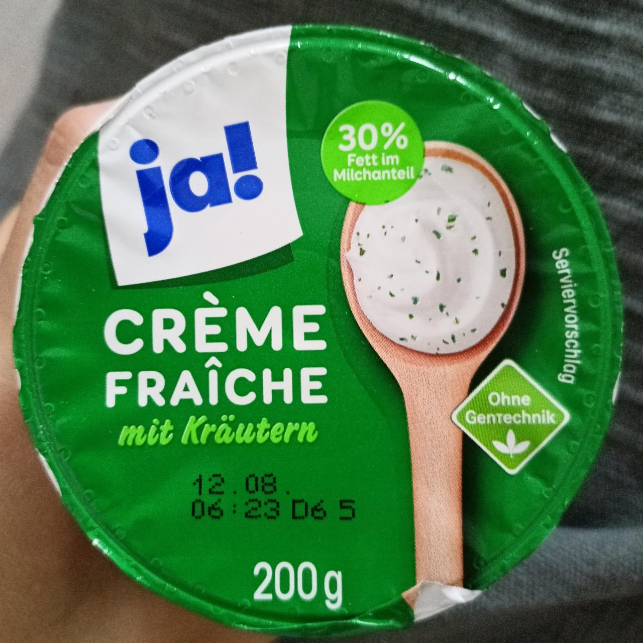 Фото - Crème fraîche mit kräutern Ja!