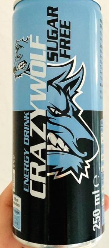 Фото - Energy drink sugar free Crazy Wolf