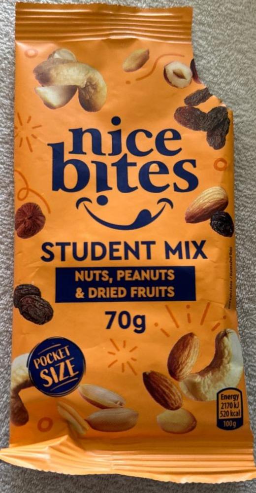 Фото - Student mix nuts, peanuts&dried fruits Nice Bites