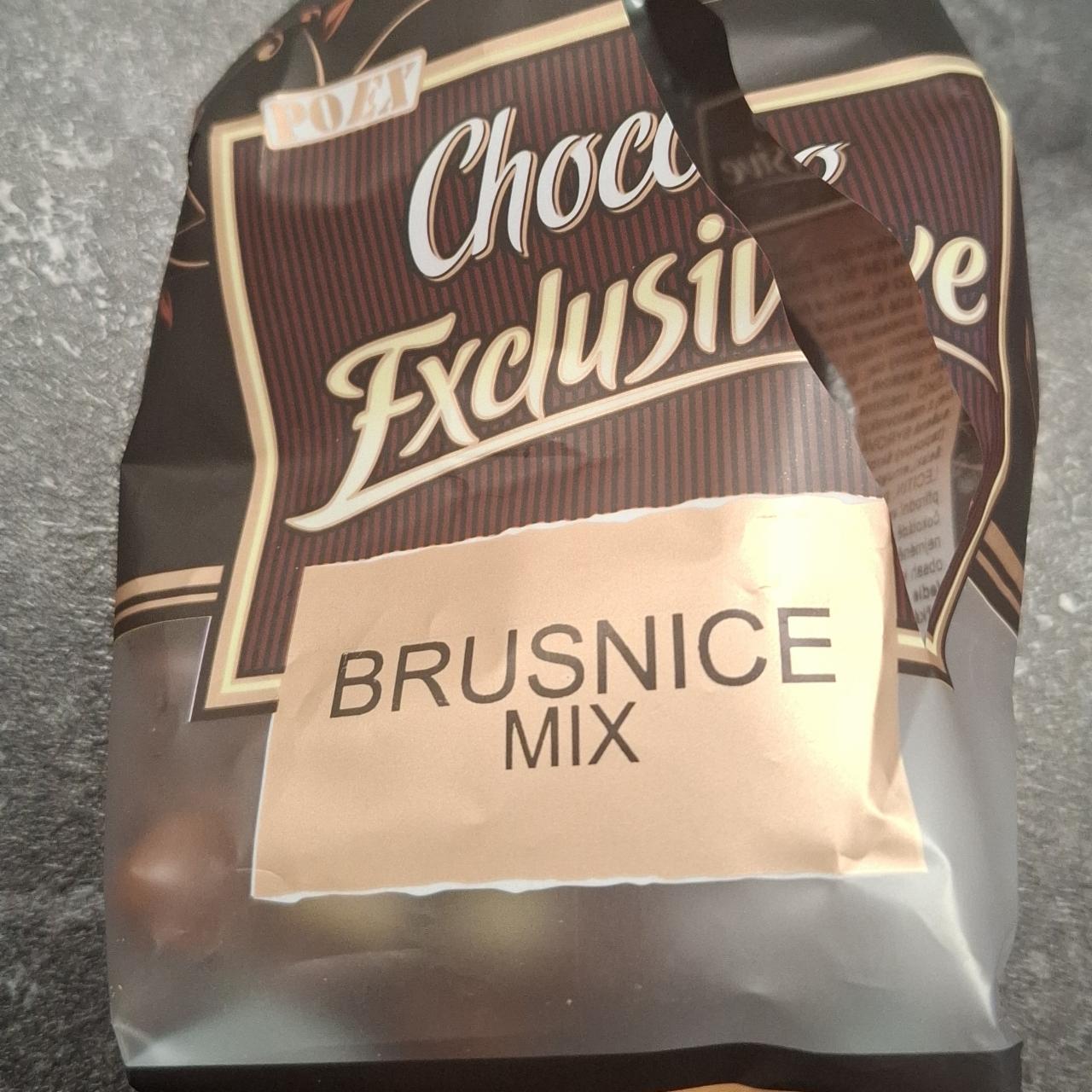 Фото - Choco exclusive brusnice mix Poex