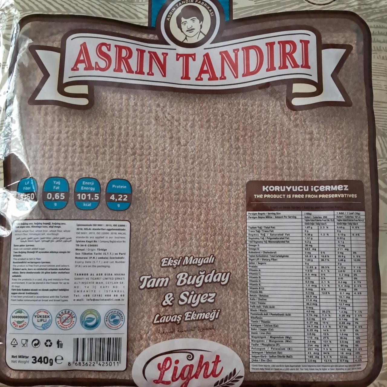 Фото - Tam Buğday Lavaş Asrin Tandiri