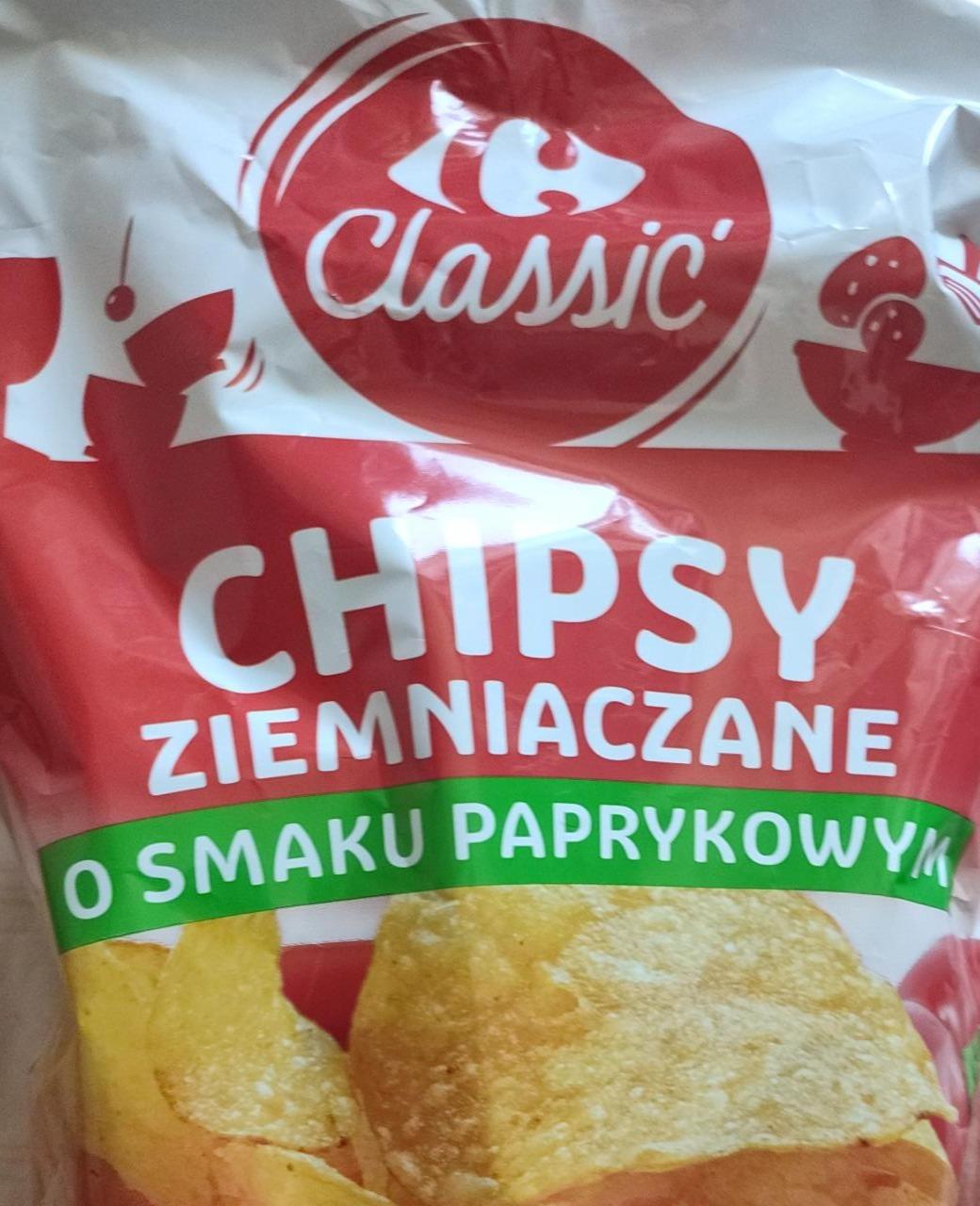 Фото - Chipsy ziemniaczane o smaku paprykowym K-Classic