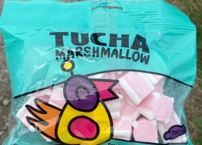 Фото - Маршмеллоу жевательные с ароматом земляники marshmallow Tucha